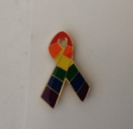 Rainbow pin
